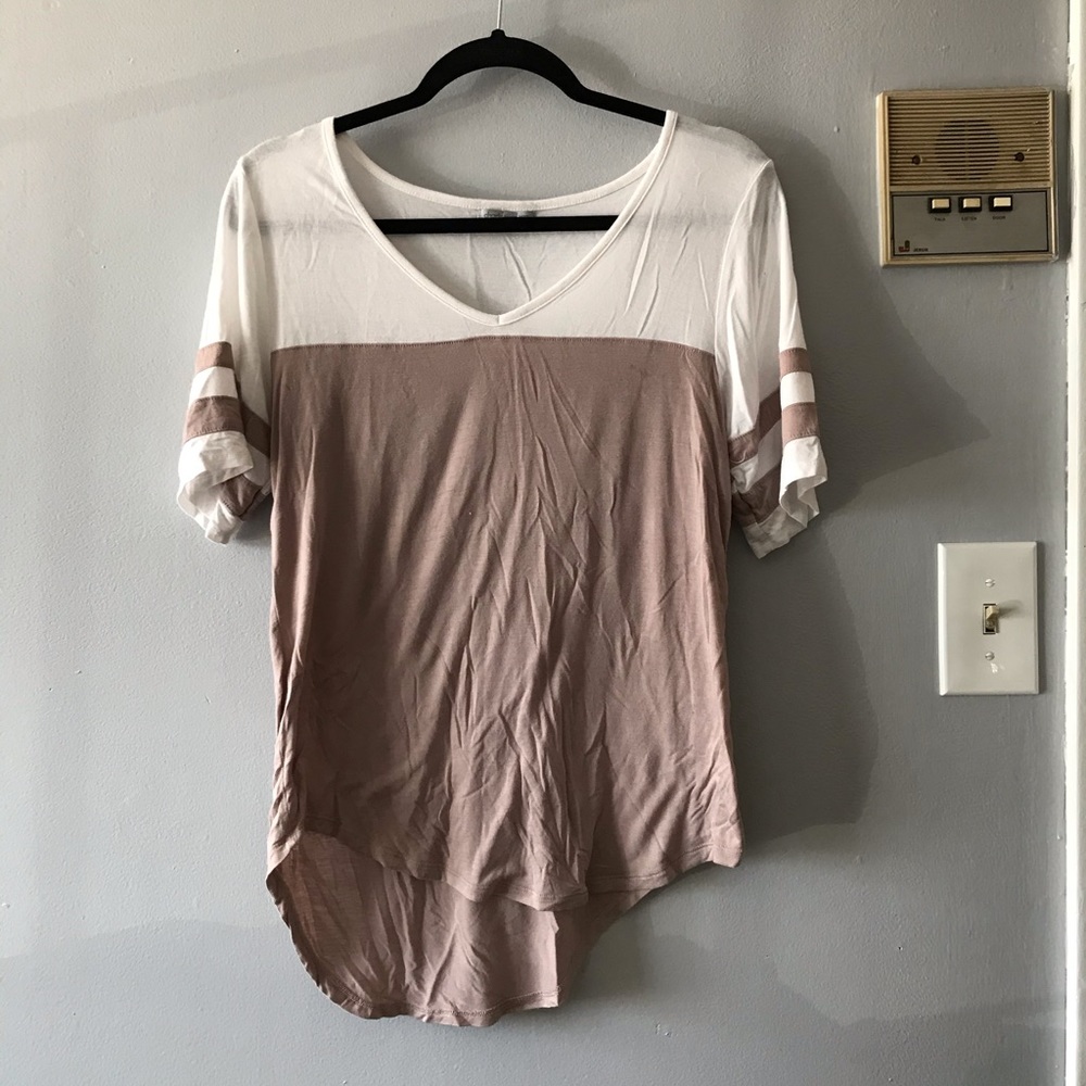 Medium Top with College Stripes